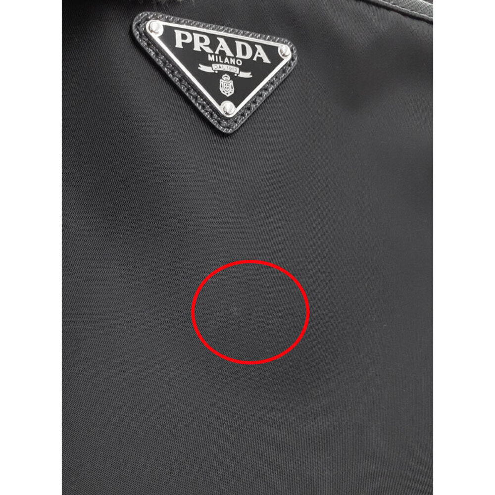 Prada Shoulder Messenger Black Crossbody Bag Re - Picture 4 of 9